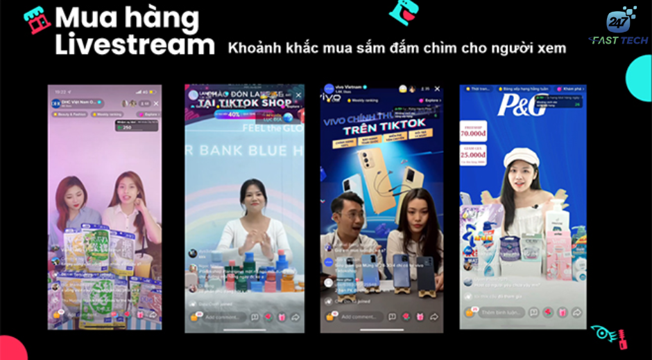 Sử dụng tính năng Livestream bán hàng trên TikTok