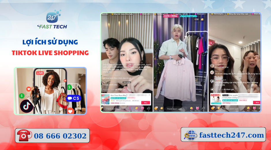 Lợi ích sử dụng Tiktok Live Shopping