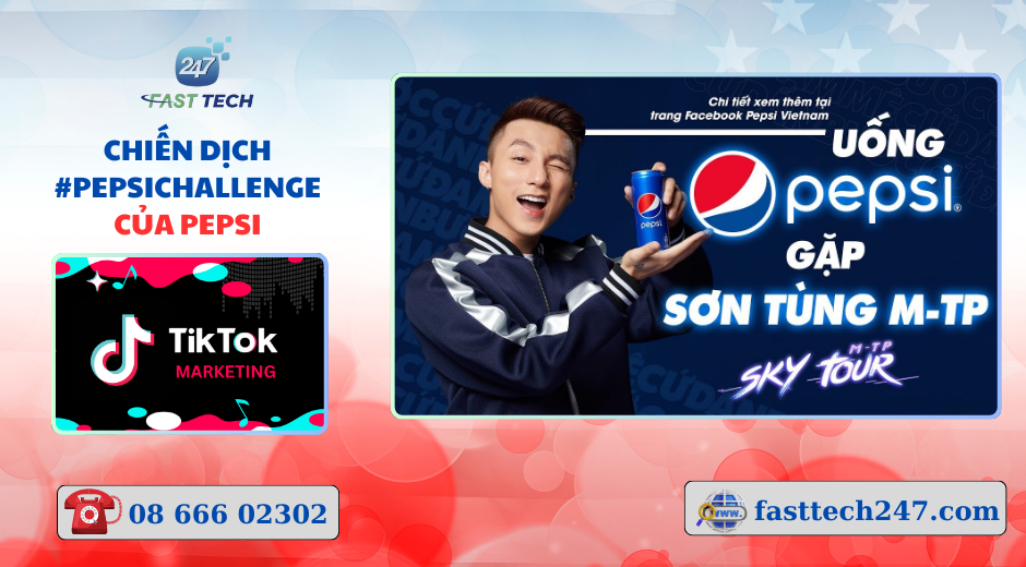 Chiến dịch #PepsiChallenge của Pepsi